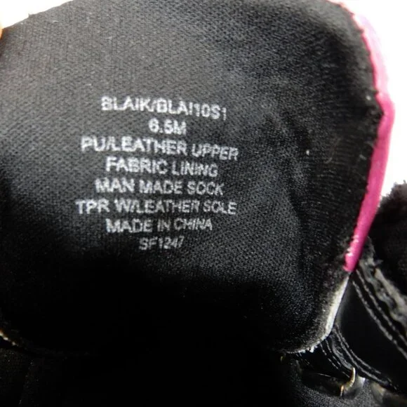 Steve Madden Blaik Stiletto Heels Sneakers Pumps Size 6.5 Black Multi NEW $129 - Picture 12 of 14